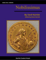 Nobilissimus Concert Band sheet music cover